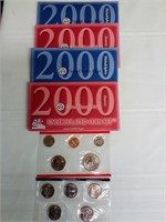 2000 US Mint uncirculated coin coin sets