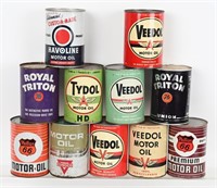 11- 1 QUART OIL CANS