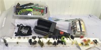 Various Fishing Accessories – Grouping of flies,