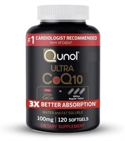 (EXP 11/2027) QUNOL COQ10 100MG SOFTGELS, ULTRA