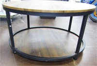 Lite Weight Metal Framed Round Coffee Table