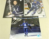 Toronto Maple Leaf Autographed Photos