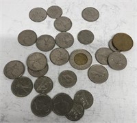 Misc Canadian Coins, No Silver