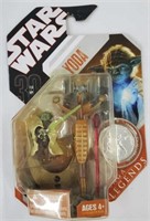 Star Wars Saga Legends: Yoda & Collector Coin