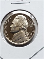 1991-S Proof Jefferson Nickel