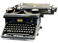 Antique Woodstock Co. Typewriter