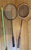 Vintage Badminton Rackets (b)