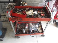 MAC Tool utility Cart with contents