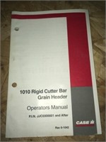 1010 RIDGID CUTTER BAR OPERATORS MANUAL