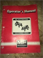 OPERATORS MANUAL MF 1010 TRACTORS