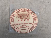 Royal Automobile Club Paper Logo