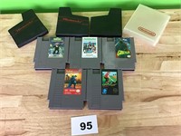 Lot of 5 NES games