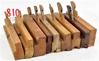 9 molding planes, common makers