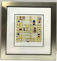 Piet Mondrian “ Broadway Boogie Woogie” Print