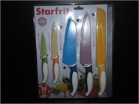 New Starfrite 10pc Knife Set
