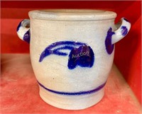 SALT GLAZE POTTERY CROCK