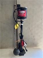 New Utilitech 1/3hp Pedestal Sump Pump