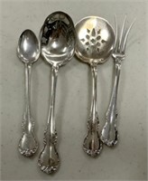 Four Piece of Towle French Provincial Sterling Ser