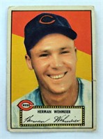 1952 Topps Herman Wehmeier Card #80