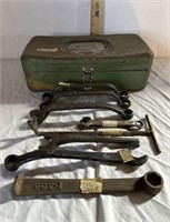 Vintage Toolbox & Vintage Ford Wrenches