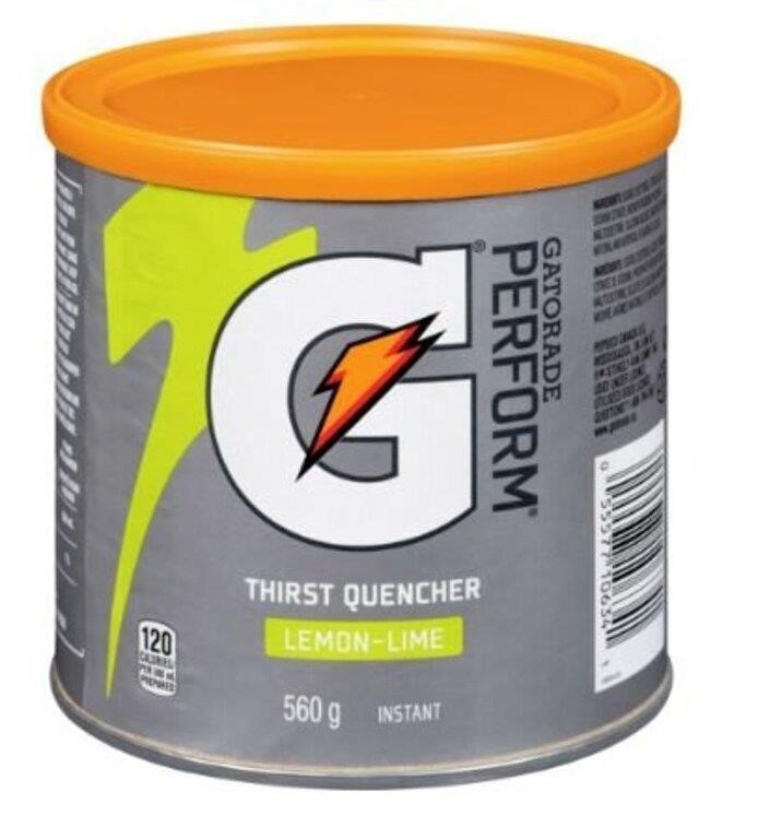 Sealed - GATORADE LEMON-LIME (INSTANT) POWDER