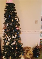 Slim Christmas Tree & Mini Tree