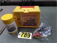 Lunchbox with Thermos & Headphones