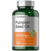 Sealed- Horba¨ach Pumpkin Seed Oil 3000mg