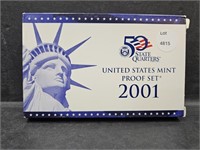 2001 US Mint Proof Set