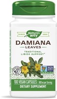 Sealed- Nature's Way Damiana Leaves, 800 mg per se