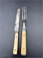 Civil war era flatware cutlery