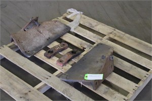 (2) Tractor Hitches, Mounting Plates For a Tractor