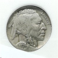 1936 Buffalo Nickel 5C UNGRADED INB