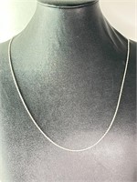 22" Sterling Chain 2 Grams