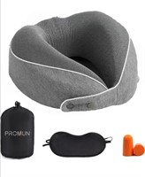 New PROMUN Travel Pillow,Memory Foam Neck Pillow