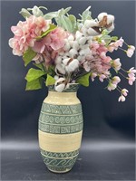 Pottery style vase