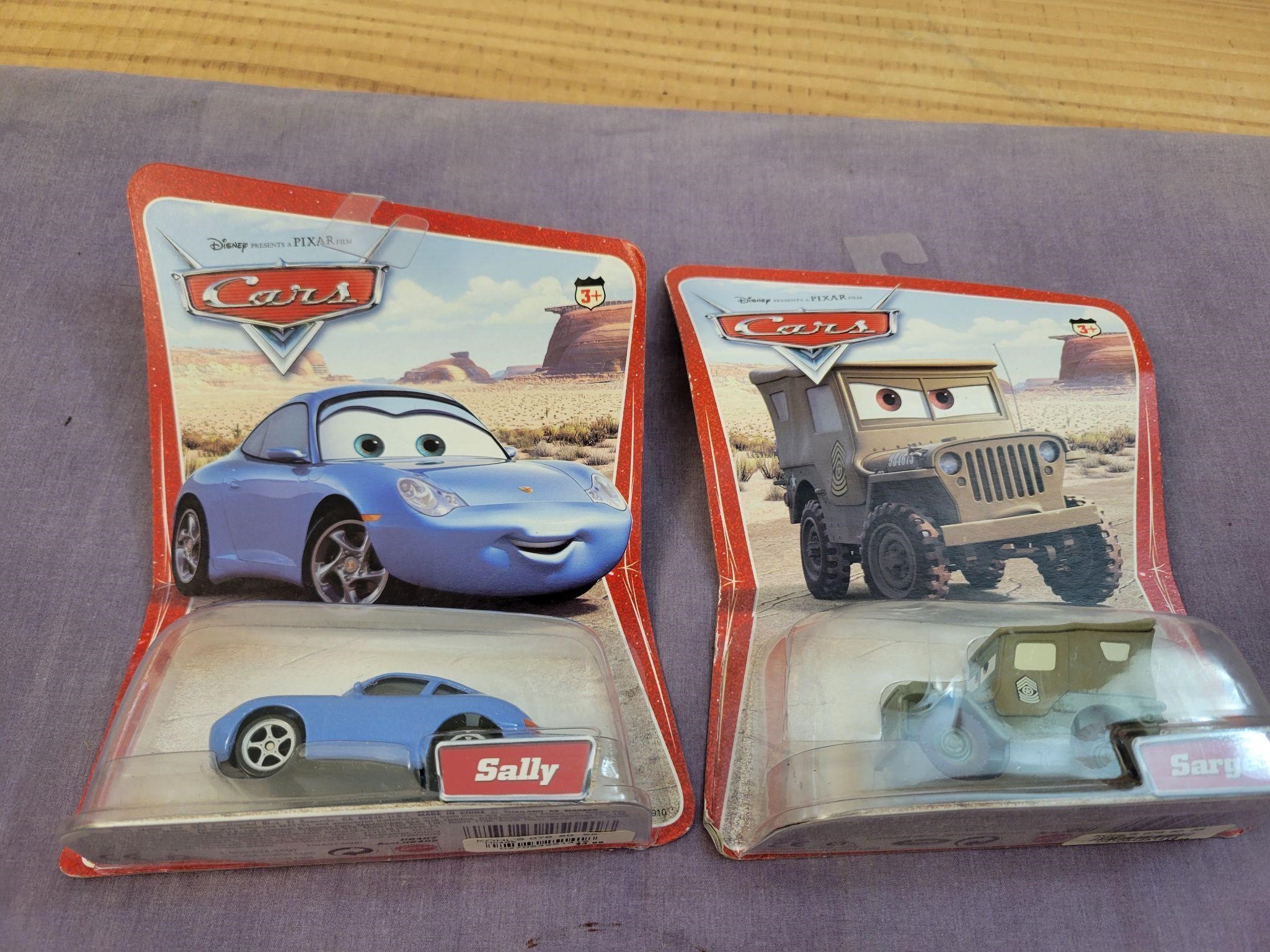 Pixar Cars Sally and Sarge