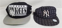 Pair Of New York Yankees Hats