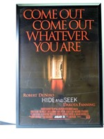 Movie Poster Hide & Seek DeNiro & Fanning