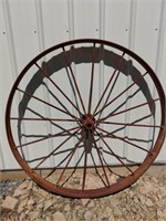 Wagon Wheel- 48" Steel Wagon Wheel.