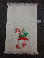 Vtg Fieldcrest Lustre finger towel, 17" x 10.5"