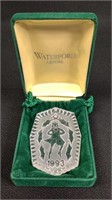 1993 Waterford Crystal Ornament