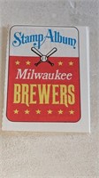1974 Topps Baseball Stamp Album EX Milwaukee