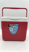 Coleman 9qt Cooler Red W/ Carry Handle