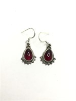 Sterling silver earrings