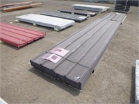 36"x142" Brown Metal Roof Panels