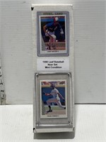 1990 Leaf baseball card set