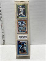 1990 Topps baseball card set