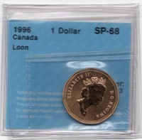 1996 Canada Specimen Loon Dollar