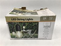 24 Ft 12 Bulb LED String Lights
